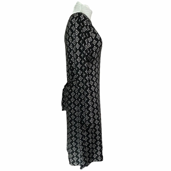 Banana Republic tie waist long sleeve dress size M - Picture 2 of 9